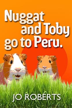Nuggat and Toby go to Peru Ebook cover design