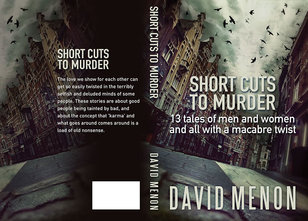 SHORTCUTS TO MURDER cover design