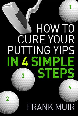 How to cure your putting yips - Ebook cover design